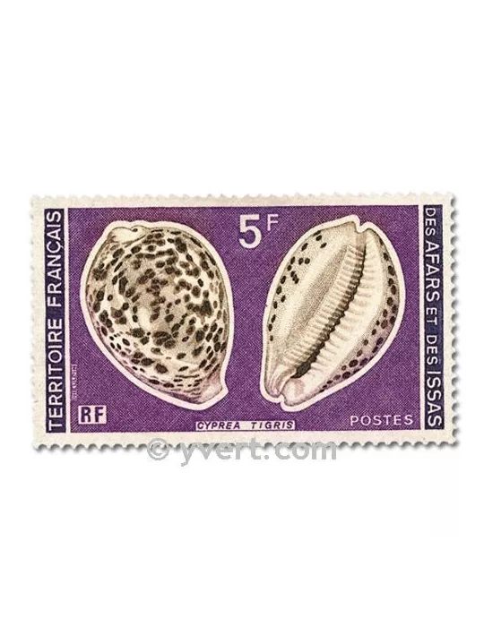n° 443/444 -  Timbre Afars et Issas Poste