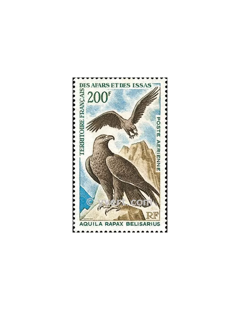 n° 56 -  Timbre Afars et Issas Poste aérienne