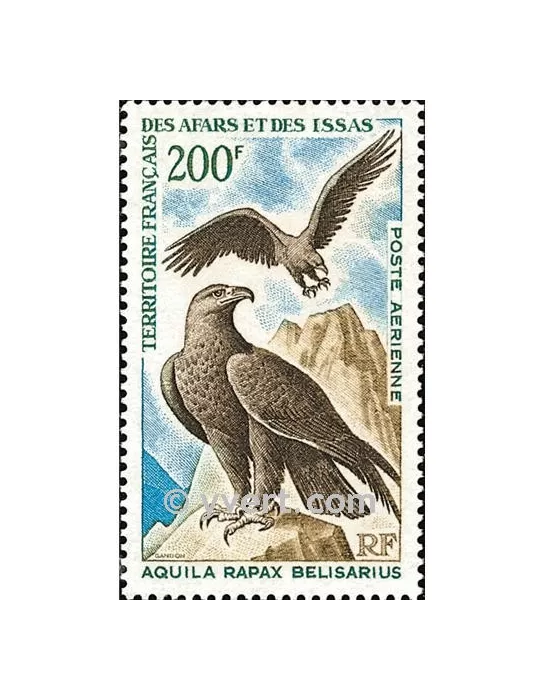n° 56 -  Timbre Afars et Issas Poste aérienne