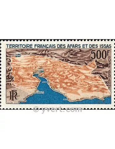 n° 59 -  Timbre Afars et Issas Poste aérienne