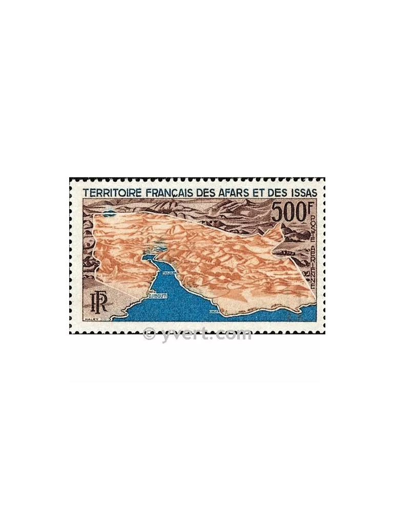 n° 59 -  Timbre Afars et Issas Poste aérienne