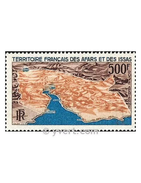 n° 59 -  Timbre Afars et Issas Poste aérienne
