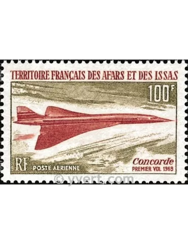 n° 60 -  Timbre Afars et Issas Poste aérienne