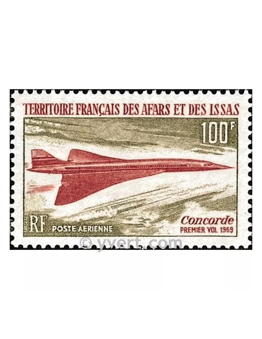 n° 60 -  Timbre Afars et Issas Poste aérienne