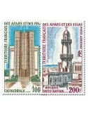 n° 61/62 -  Timbre Afars et Issas Poste aérienne