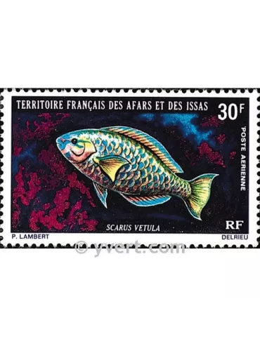 n° 66 -  Timbre Afars et Issas Poste aérienne