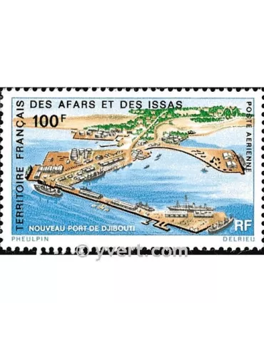 n° 67 -  Timbre Afars et Issas Poste aérienne