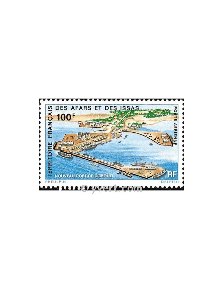 n° 67 -  Timbre Afars et Issas Poste aérienne