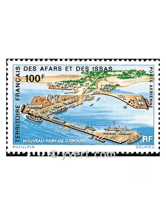 n° 67 -  Timbre Afars et Issas Poste aérienne