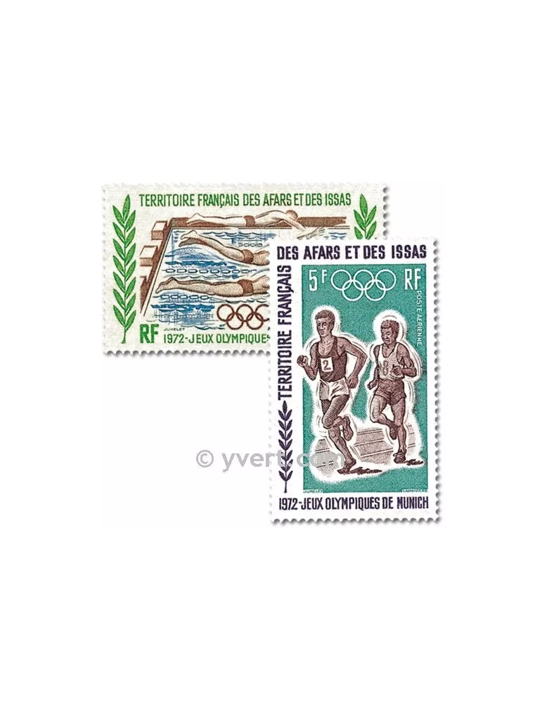 n° 72/75 -  Timbre Afars et Issas Poste aérienne