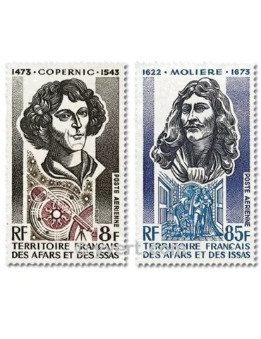 n° 87/88 -  Timbre Afars et Issas Poste aérienne