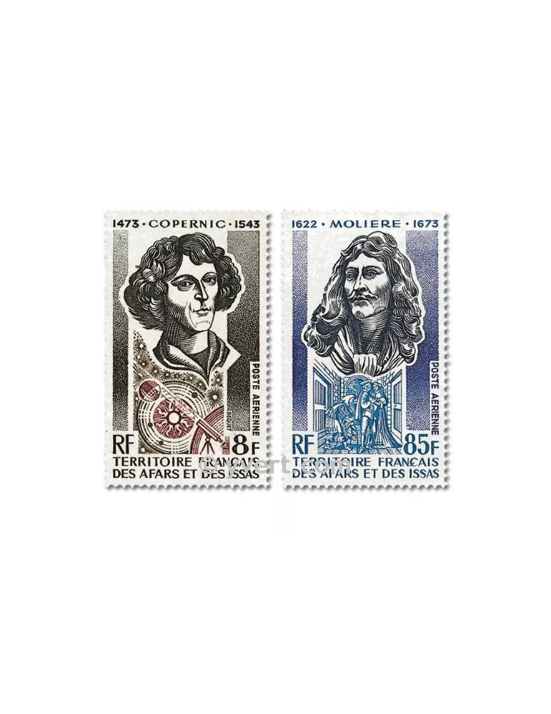 n° 87/88 -  Timbre Afars et Issas Poste aérienne
