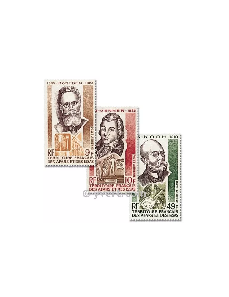 n° 91/93 -  Timbre Afars et Issas Poste aérienne