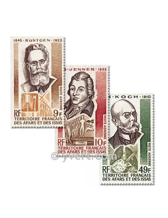 n° 91/93 -  Timbre Afars et Issas Poste aérienne