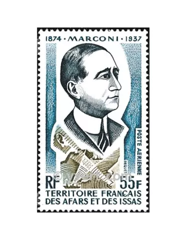 n° 98 -  Timbre Afars et Issas Poste aérienne