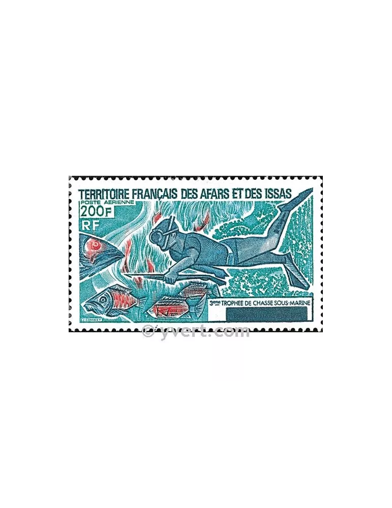 n° 99 -  Timbre Afars et Issas Poste aérienne