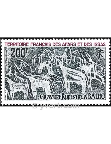 n° 100 -  Timbre Afars et Issas Poste aérienne