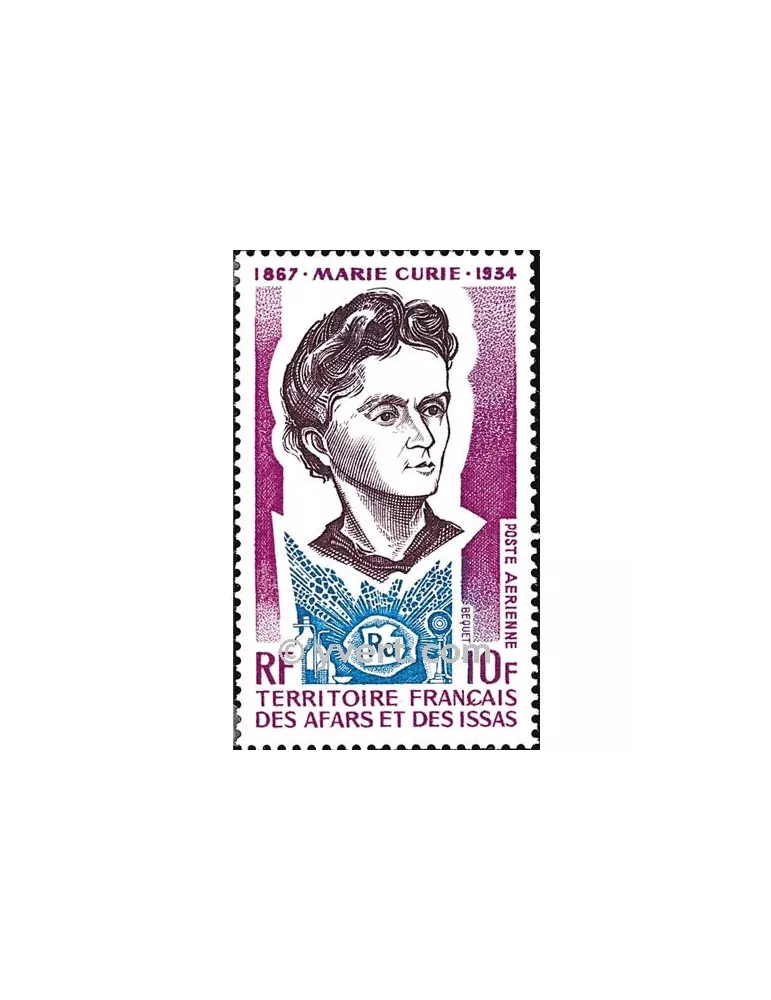 n° 101 -  Timbre Afars et Issas Poste aérienne