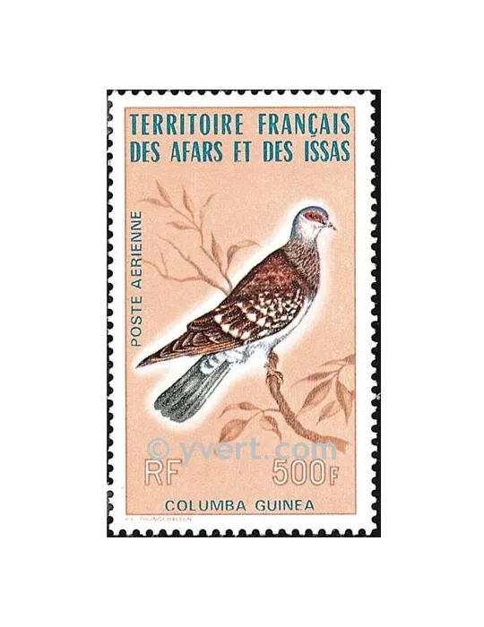 n° 105 -  Timbre Afars et Issas Poste aérienne