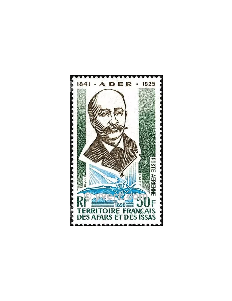 n° 108 -  Timbre Afars et Issas Poste aérienne