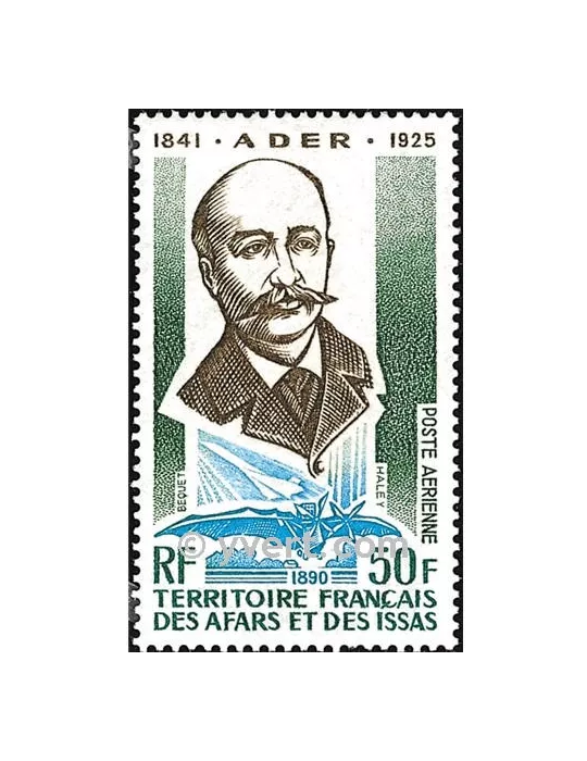 n° 108 -  Timbre Afars et Issas Poste aérienne