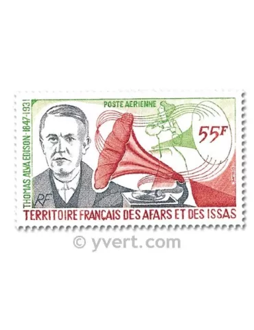 n° 110/111 -  Timbre Afars et Issas Poste aérienne