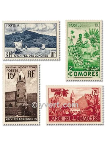 n° 1/11 -  Timbre Comores Poste