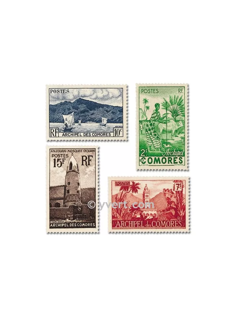 n° 1/11 -  Timbre Comores Poste