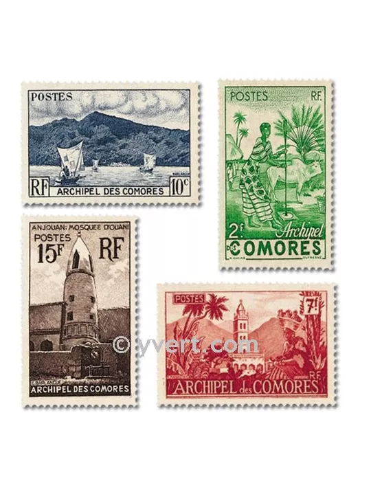 n° 1/11 -  Timbre Comores Poste