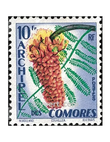n° 16 -  Timbre Comores Poste