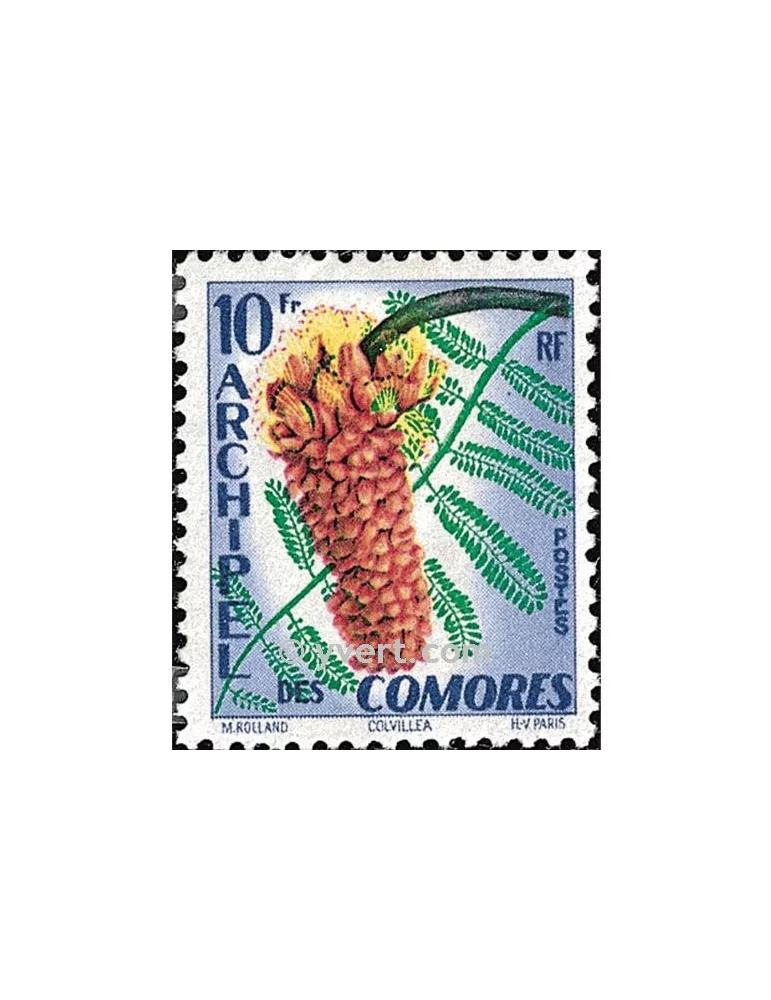 n° 16 -  Timbre Comores Poste