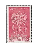 n° 25 -  Timbre Comores Poste