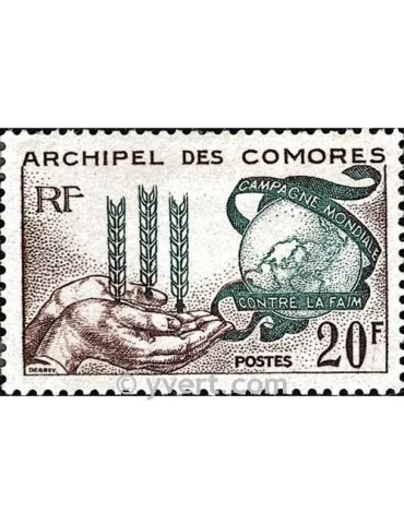 n° 26 -  Timbre Comores Poste