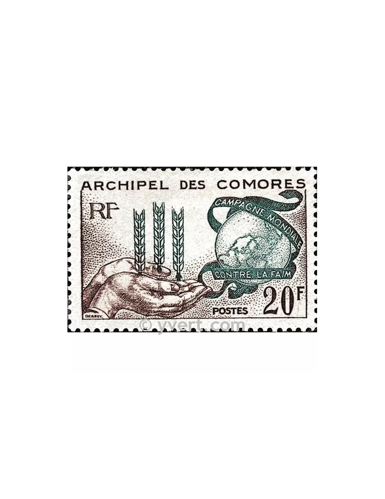n° 26 -  Timbre Comores Poste