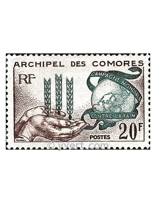 n° 26 -  Timbre Comores Poste