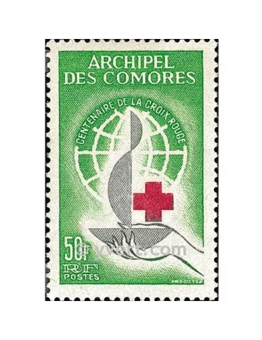 n° 27 -  Timbre Comores Poste