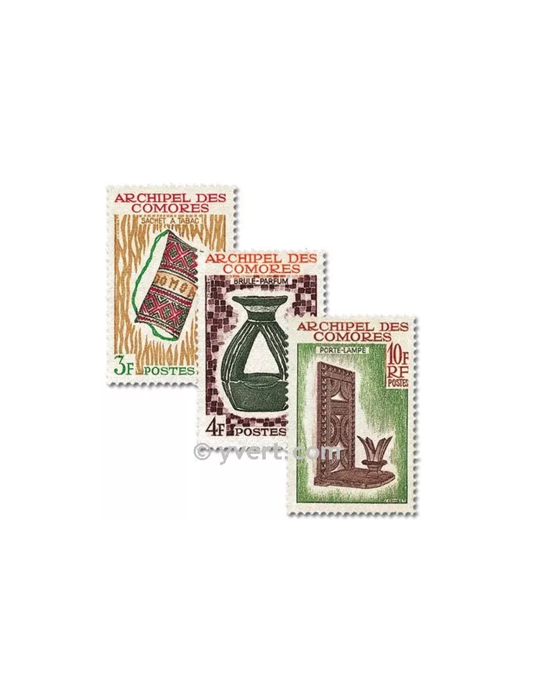n° 29/31 -  Timbre Comores Poste