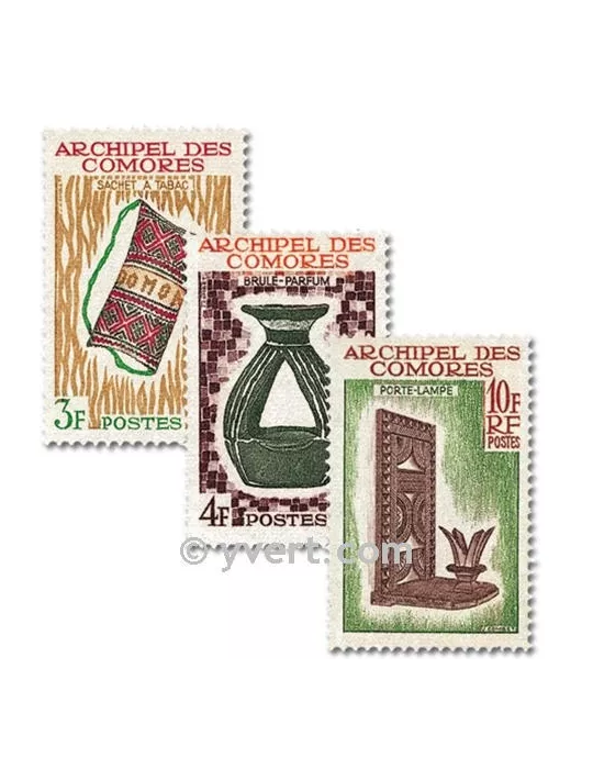 n° 29/31 -  Timbre Comores Poste