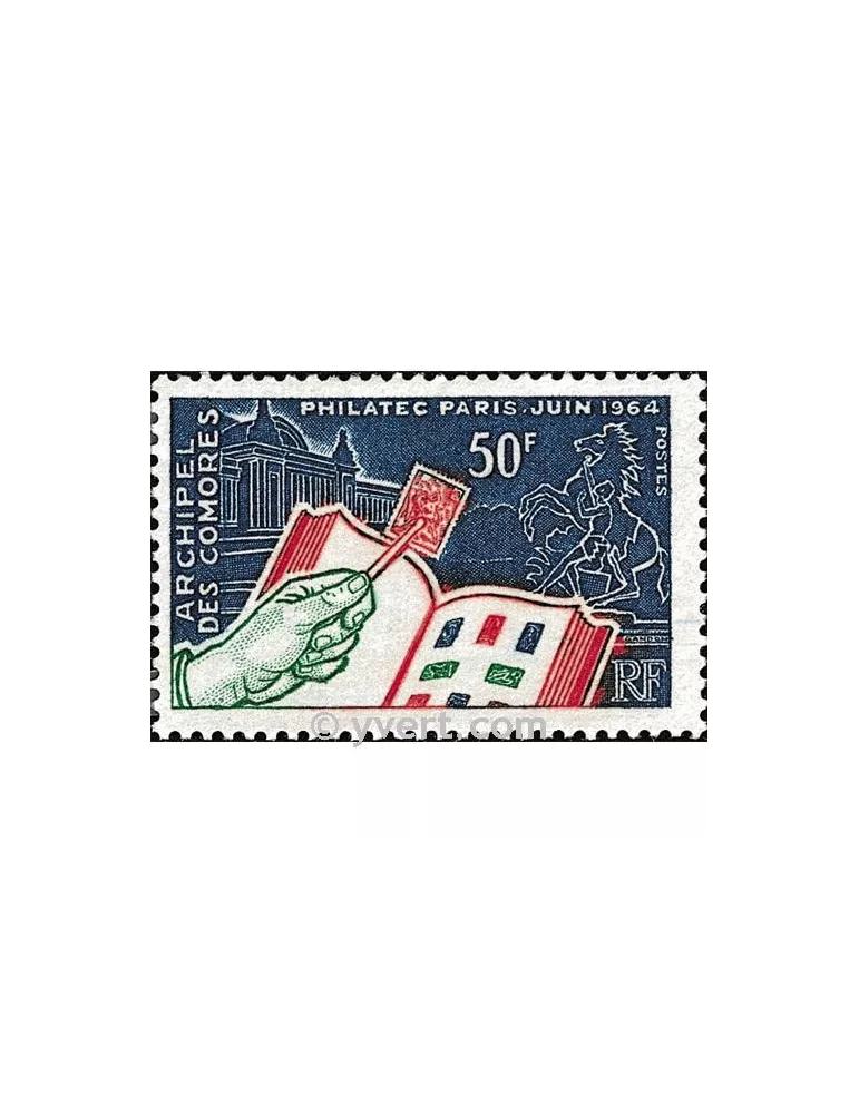 n° 32 -  Timbre Comores Poste