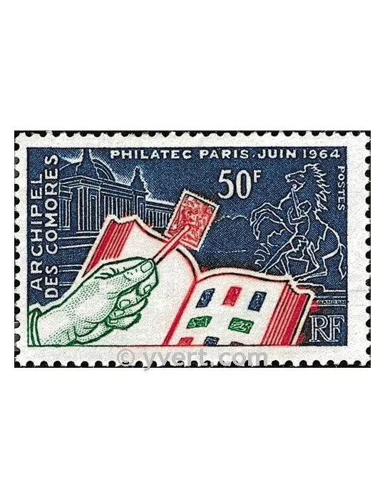 n° 32 -  Timbre Comores Poste