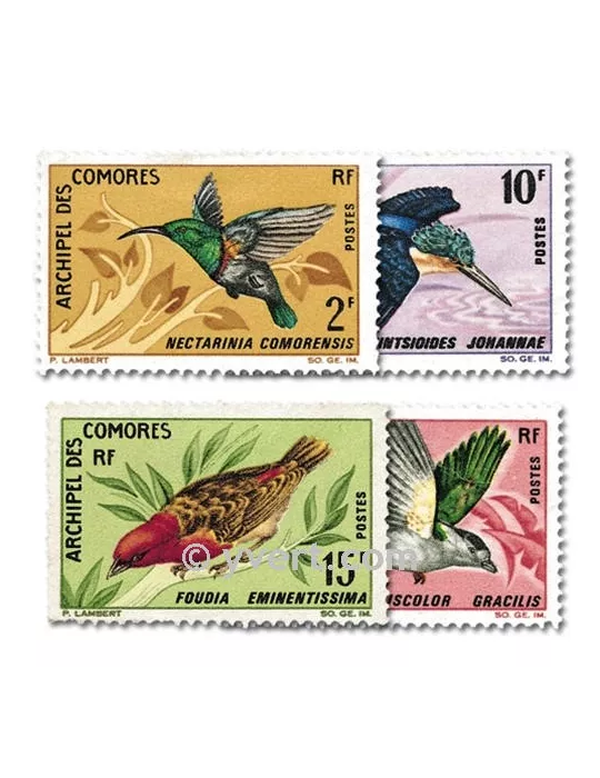 n° 41/44 -  Timbre Comores Poste