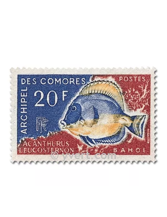 n° 47/48 -  Timbre Comores Poste