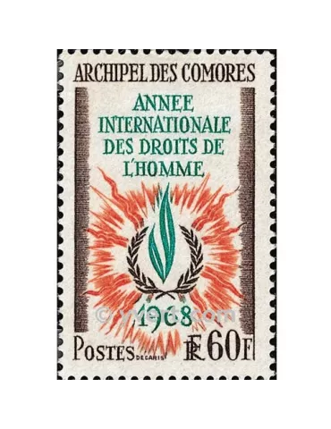 n° 49 -  Timbre Comores Poste