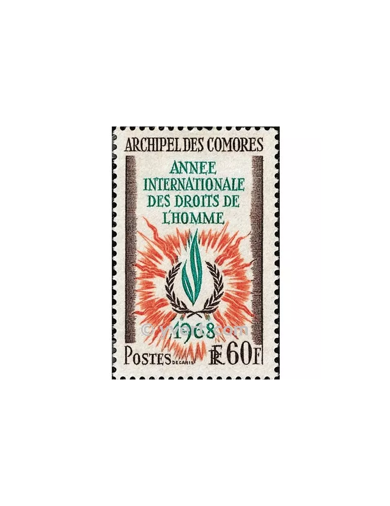 n° 49 -  Timbre Comores Poste