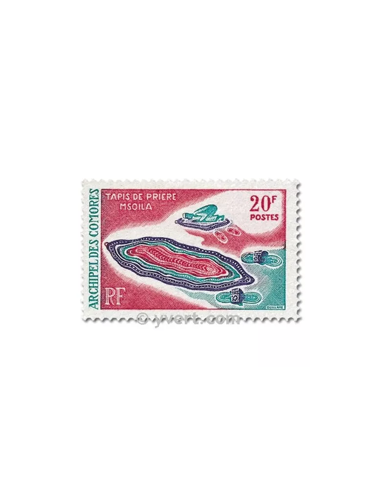 n° 50/52 -  Timbre Comores Poste