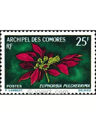 n° 56 -  Timbre Comores Poste