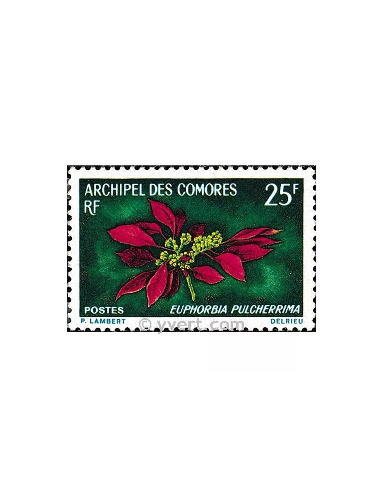 n° 56 -  Timbre Comores Poste