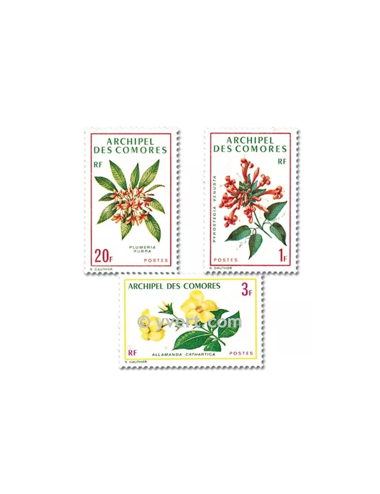 n° 69/71 -  Timbre Comores Poste