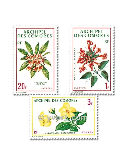 n° 69/71 -  Timbre Comores Poste
