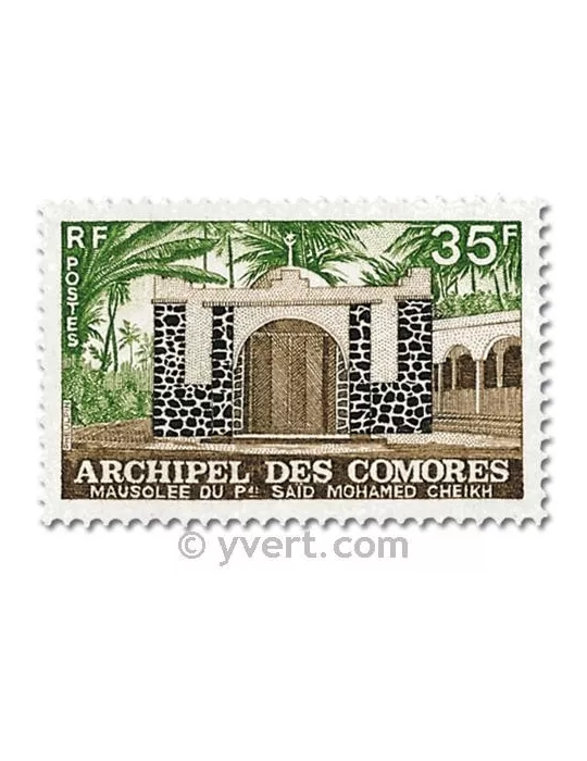 n° 89/90 -  Timbre Comores Poste